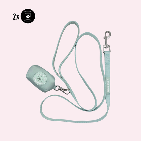 Hundeleine light + Kotbeutelspender