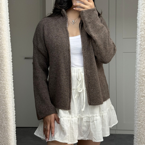 Zip Cardigan Leni
