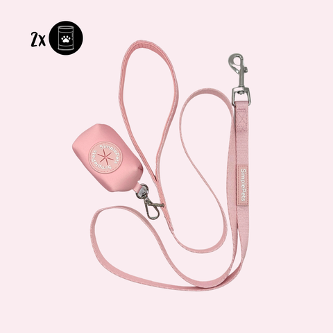 Hundeleine light + Kotbeutelspender